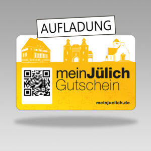 meinJülich-Gutschein Aufladung
